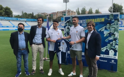 Moha i Morgado, presentats avui a la Nova Creu Alta | Adrián Arroyo